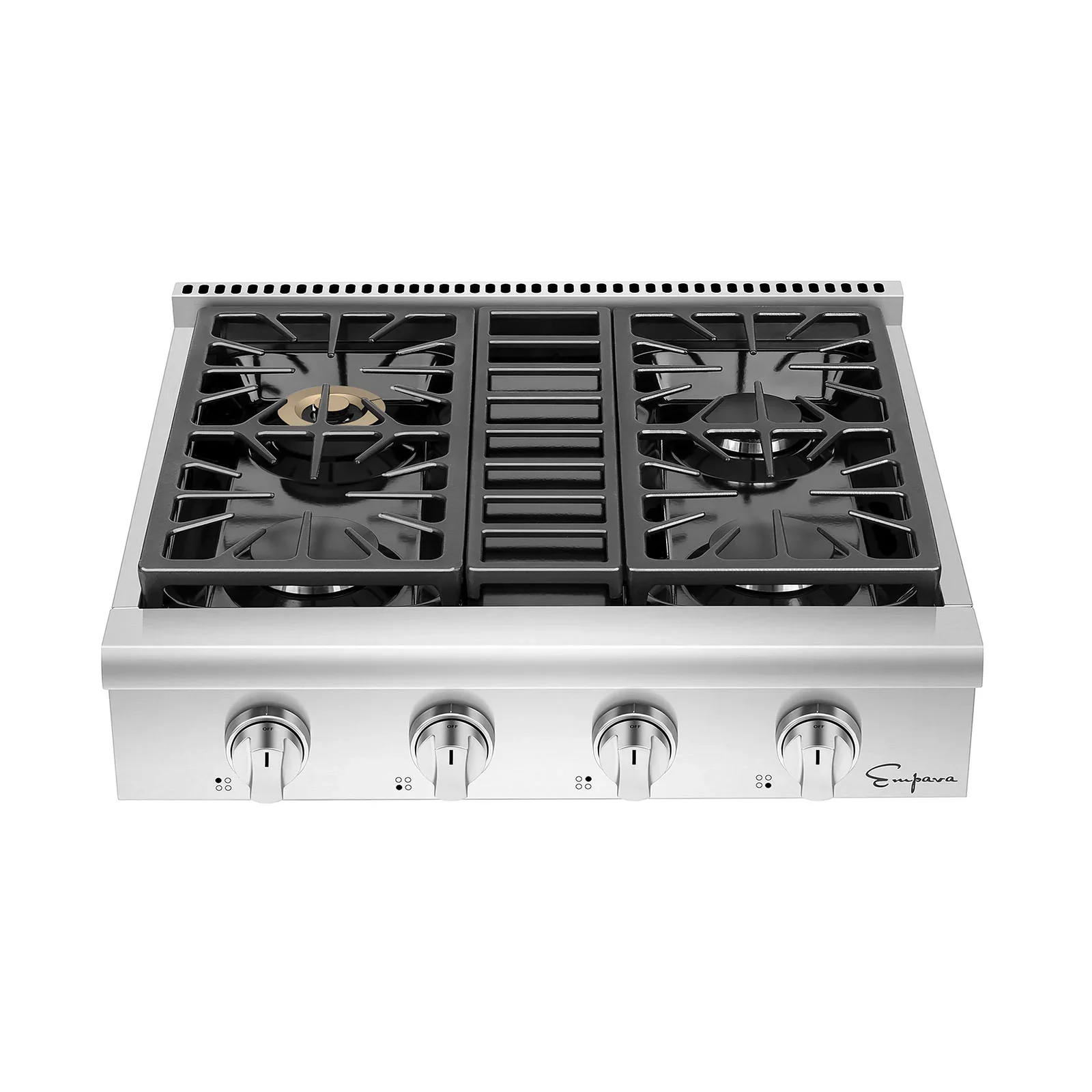 Empava 30-Inch Pro-Style Slide-In Natural Gas Cooktop (EMPV-30GC30) - Image 3