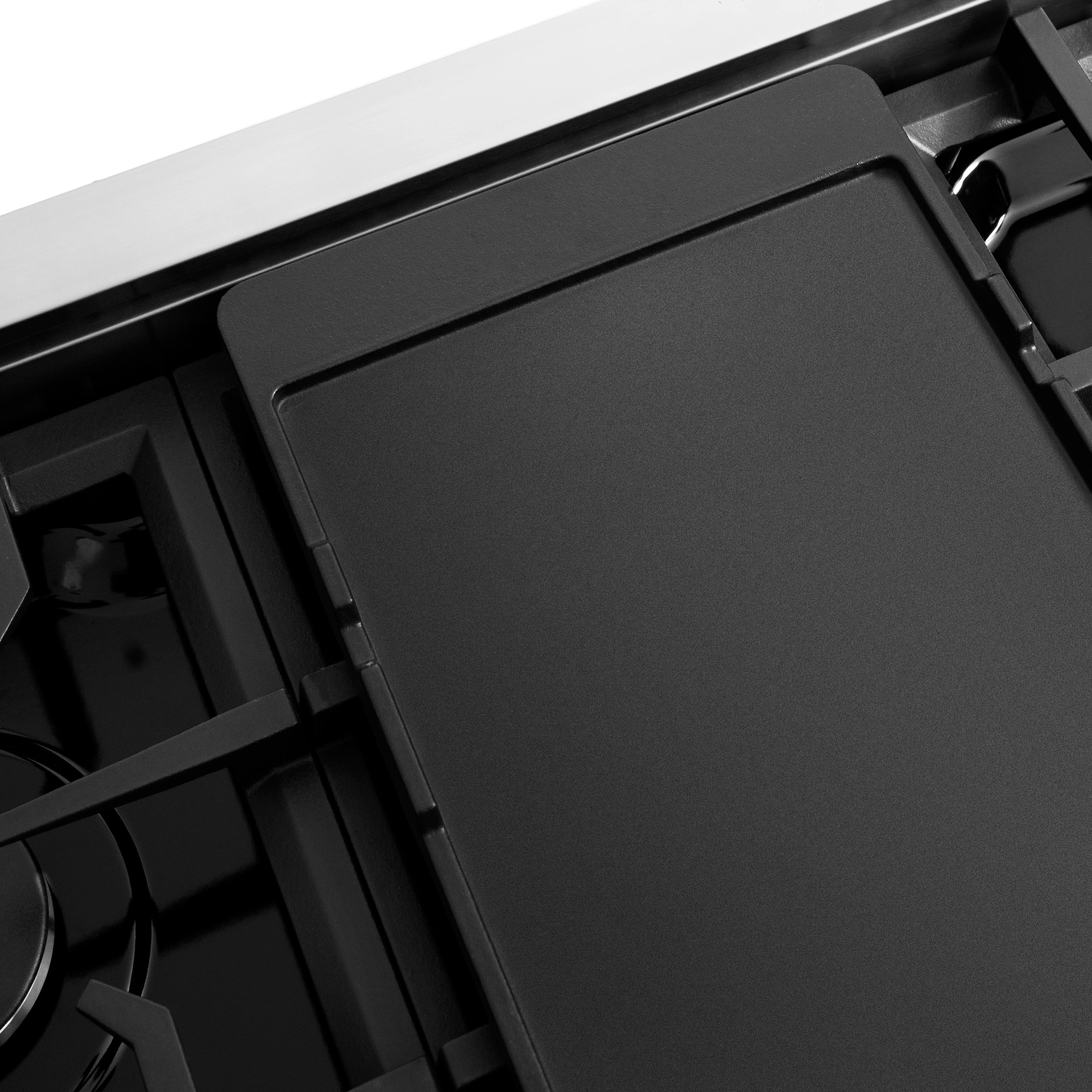 ZLINE Paramount 48-Inch Gas Rangetop with 8 Burners and Porcelain Cooktop in Stainless Steel (SRT48) - Image 12
